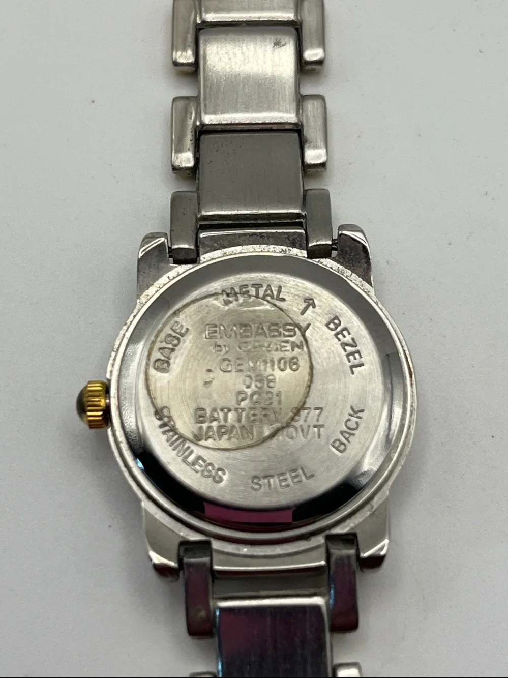 Women’s Embassy by Gruen Two-Tone Watch